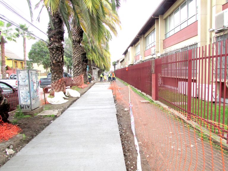 Recuperación de veredas en avenida San Martín alcanza un 60% de avance