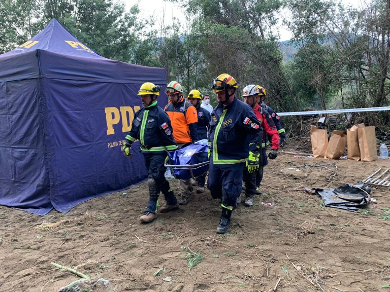 Encuentran sin vida a bombero desaparecido en el río Ancoa
