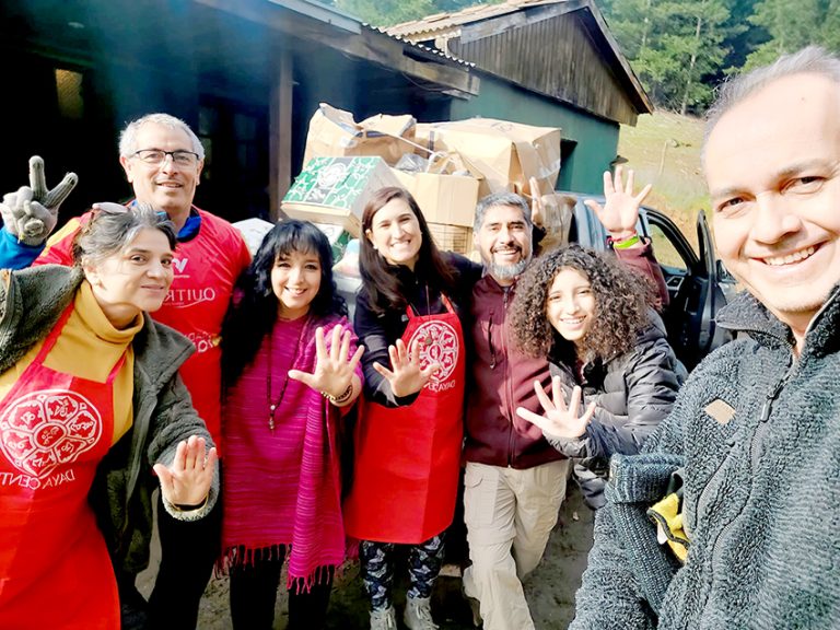 Daya Center Chile llegó con ayuda a sector de Licantén