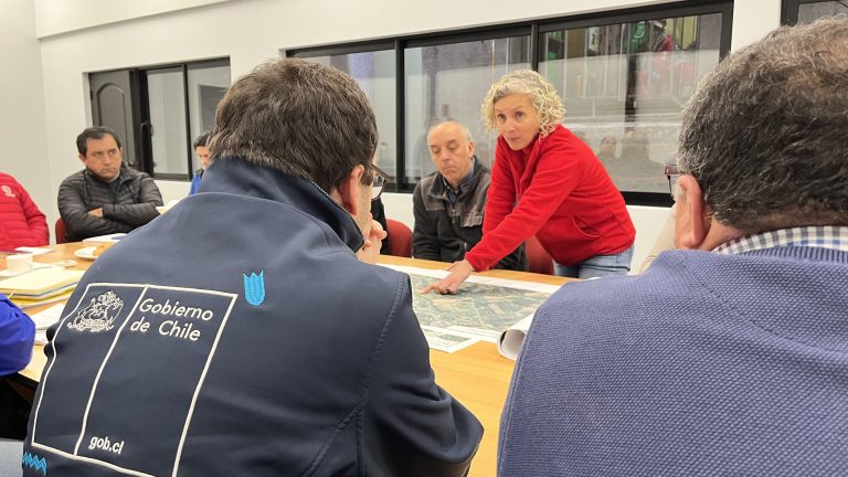 Alcaldesa pide a ministros bonos para agricultores, defensas en el río Lontué y critica “ineficiencia y burocracia” de Vialidad