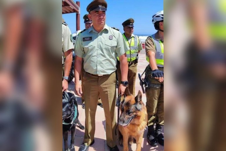 Emotiva despedida a querido can policial