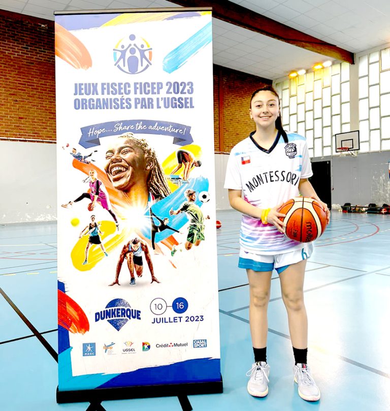 Curicana participó de mundial escolar de básquetbol en Francia