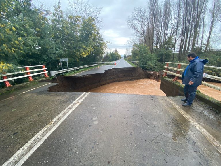 Sistema frontal deja más de 32 mil damnificados y 31 mil aislados en el Maule