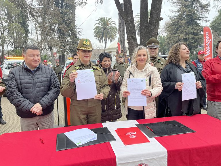 Convenio de colaboración permitirá materializar patrullas mixtas en Molina
