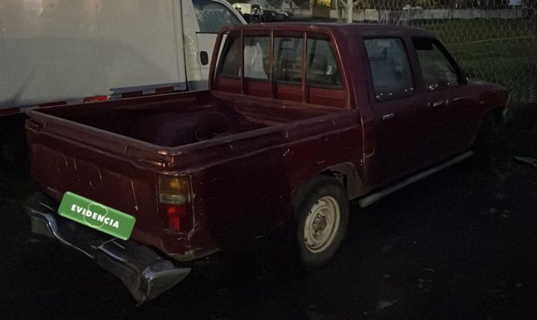 Carabineros recuperó camioneta robada
