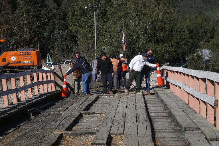 Puente Chupallar vuelve a funcionar para el tránsito de vehículos menores