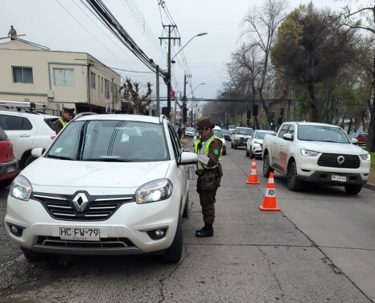 Carabineros inició masivos servicios preventivos en la provincia de Curicó