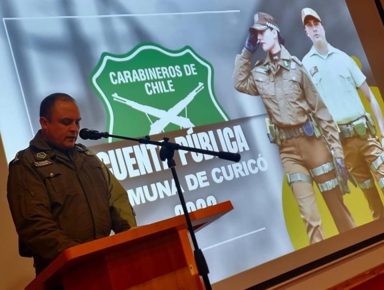 Más de 100 mil procedimientos hizo Carabineros en Curicó durante el año pasado