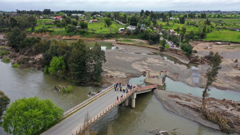 MOP invertirá 150 mil millones de pesos para rehabilitar rutas cortadas en el Maule