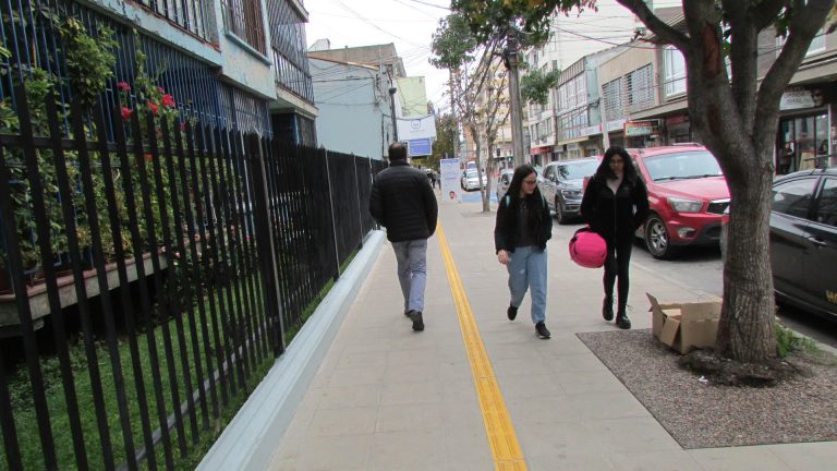 Proyecto de veredas inclusivas entra a su etapa final