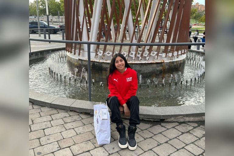 Yocelin Muñoz ganó beca para entrenar y estudiar en España