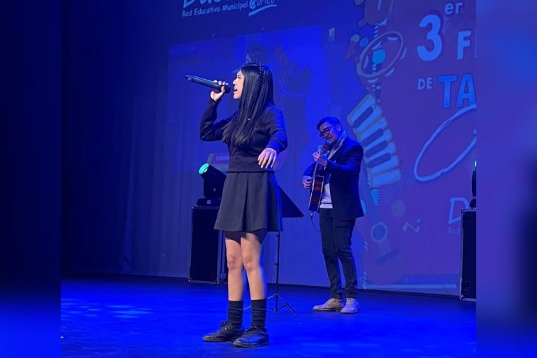 Red Educativa Municipal: Grandes voces se presentan en Festival de Talentos Curicanos