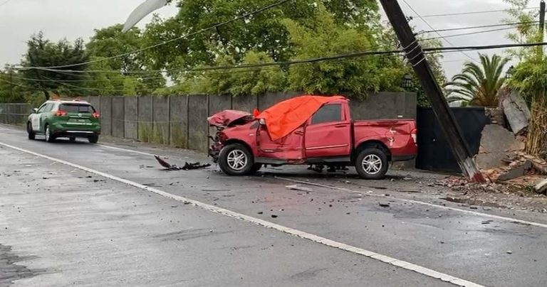 Una persona fallecida dejó accidente de tránsito camino a Sarmiento