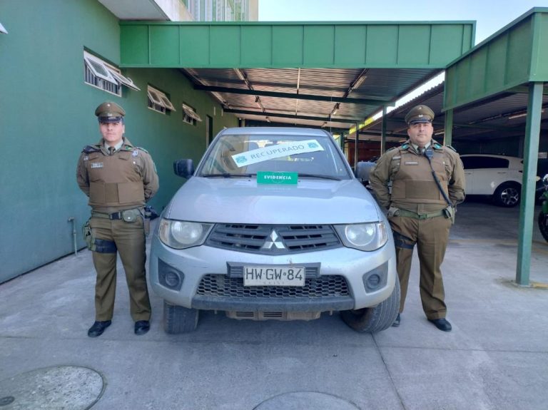 Sujeto detenido por transitar en automóvil robado