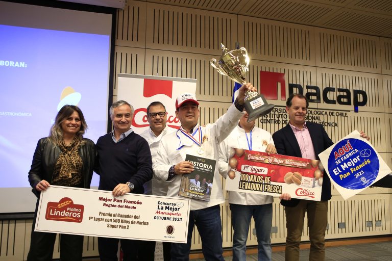 “La Rosa Chilena” de Talca obtuvo el reconocimiento al mejor pan francés
