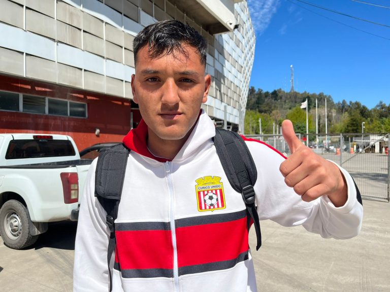 Juan Ruz, arquero de Curicó Unido: “Cuando sea el momento, hay que dejarlo todo”