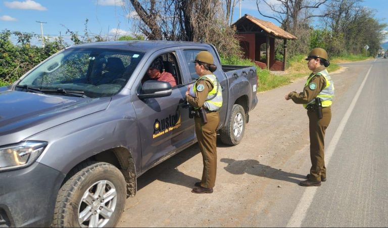Realizan campañas para evitar tragedias carreteras en la provincia de Curicó