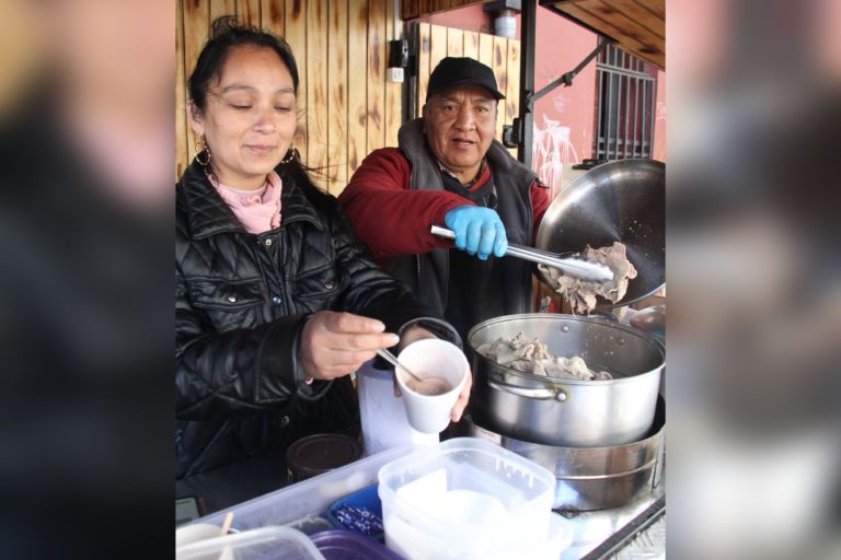 El “Chinito” de la picada de los sándwich: “Los curicanos son muy amables y de piel”