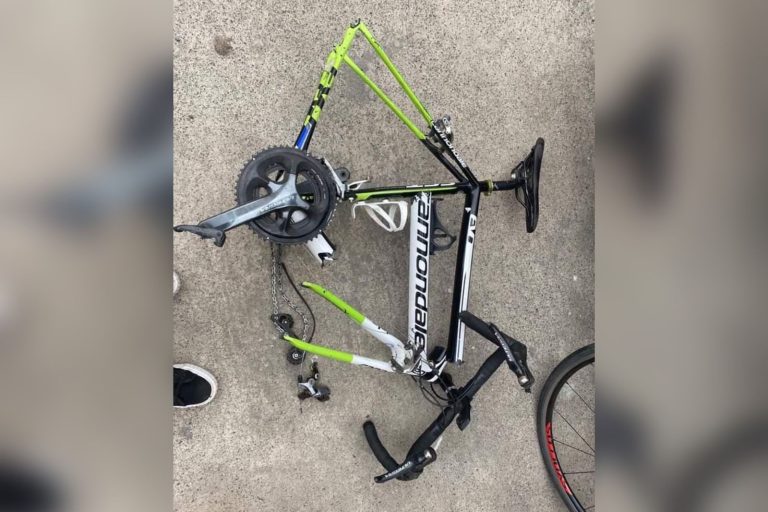 Repudio por nuevo accidente que afectó a joven ciclista curicano