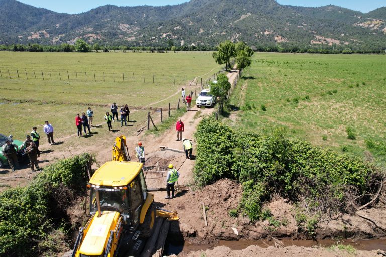 Concretan la apertura de camino CORA que permanecía “tomado”