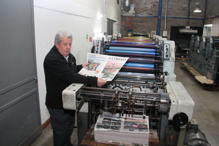 Francisco Ahumada: De repartidor de diarios a prensista