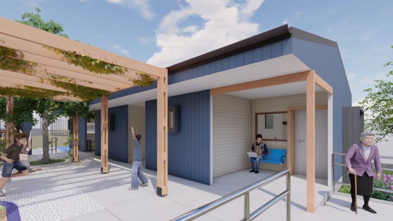 Comenzó la construcción de los primeros Centros de Cuidado, Protección y Emergencias