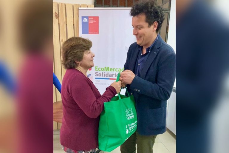 EcoMercado Solidario de Linares ha entregado más de cinco mil kilos de alimentos