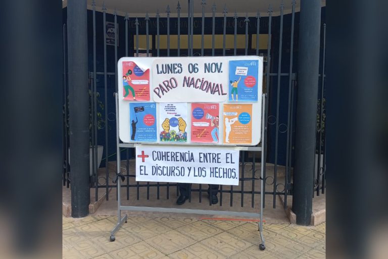 Andime anuncia nueva paralización a partir de hoy