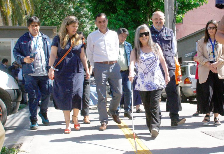 Esperan en enero poder entregar primera etapa de proyecto de veredas inclusivas