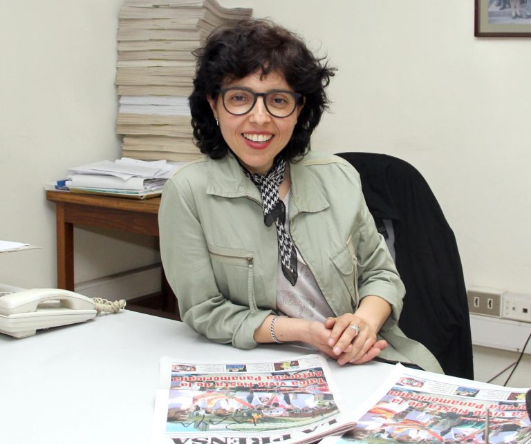 Sandra Díaz: “Extraño el ambiente familiar del diario de antaño”