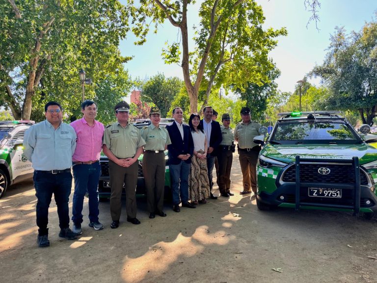 Carabineros recibe 17 modernos vehículos para reforzar labores en zonas rurales
