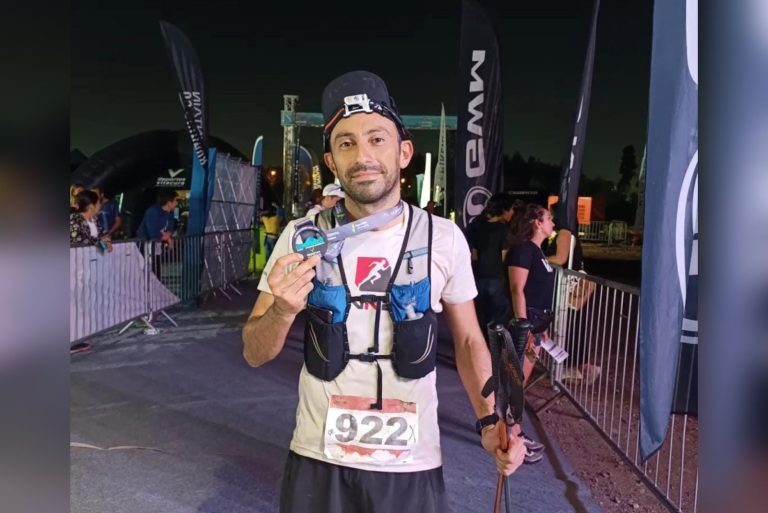 Atleta curicano logró título en el Trail Running “La Triple Corona”