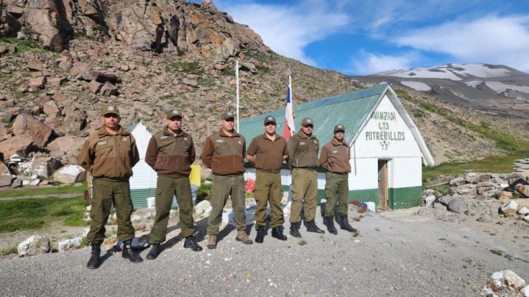 Resaltan labor de Carabineros en el límite con Argentina