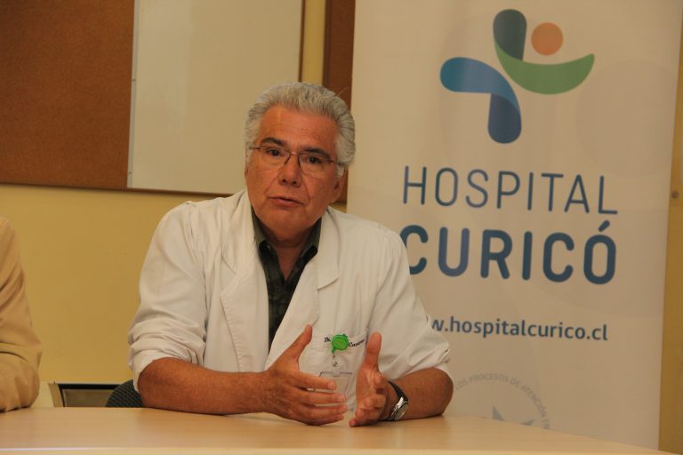 Jorge Canteros nuevamente asume la dirección del Hospital de Curicó