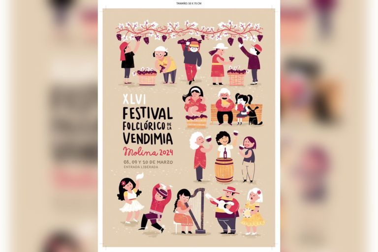 Eligen afiche para Festival Folclórico de la Vendimia