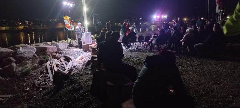 Constitución conmemoró 14 años del 27/F