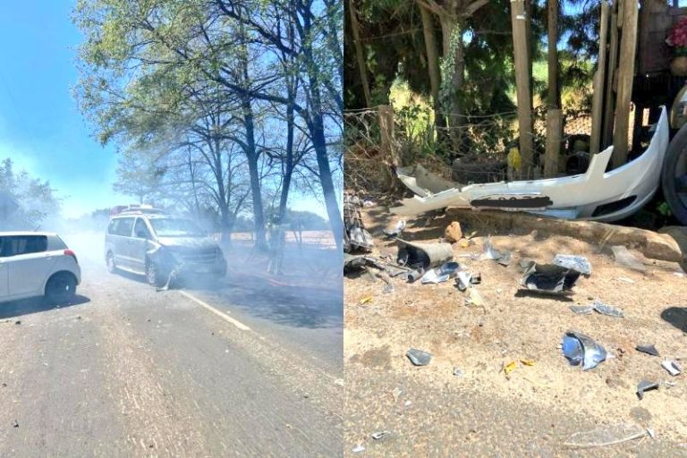 Voluntarias de Bomberos fueron atropelladas mientras combatían incendio en San Clemente