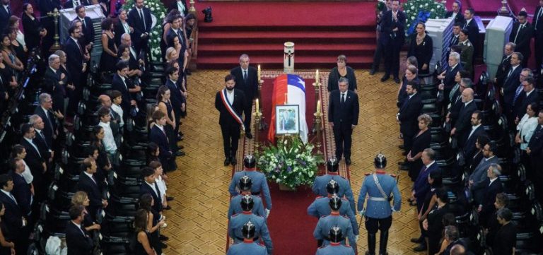 Momentos que marcaron el último adiós al expresidente Sebastián Piñera