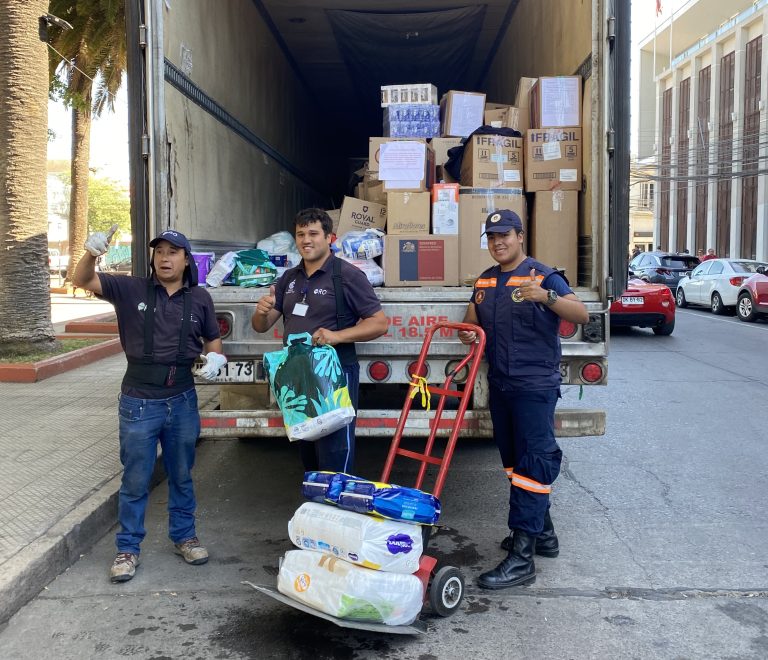 Ayuda reunida viajó a Viña del Mar