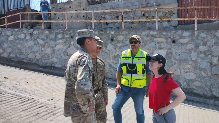 Diputado Francisco Pulgar se trasladó a las zonas golpeadas por los incendios forestales