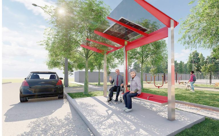 Modernizarán 216 paraderos  en principales calles de Talca