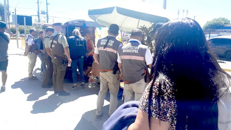 Municipio curicano intensifica la fiscalización al comercio ilegal