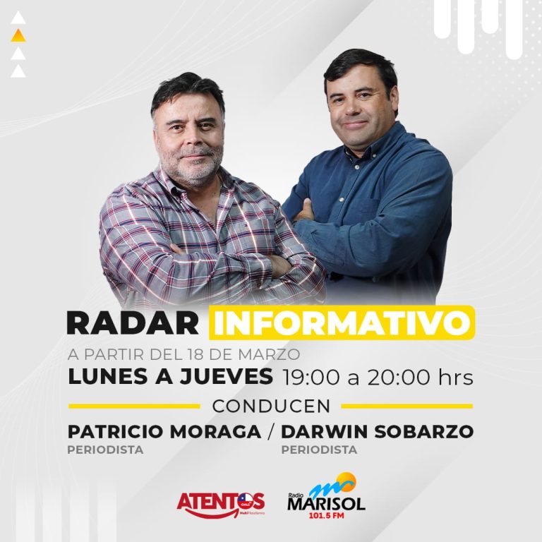Hoy debuta el programa periodístico Radar Informativo