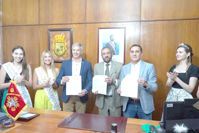 Curicó firmó acuerdos de cooperación con Malargüe y General Alvear