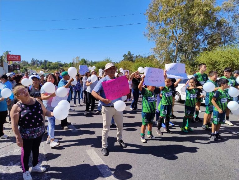 Vecinos protestaron por fatal atropello de escolar