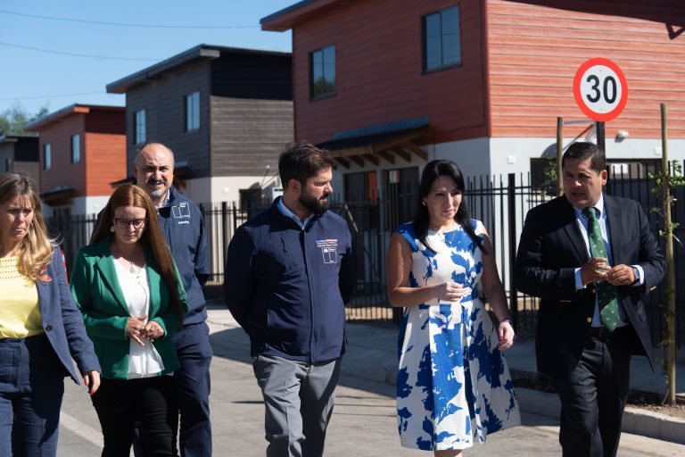 Presidente Boric destaca avances del Plan de Emergencia habitacional en el Maule