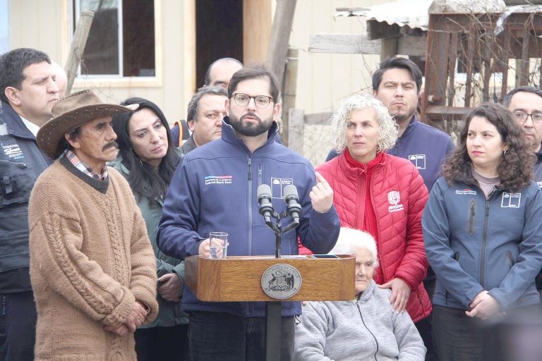 Presidente Boric llega al Maule para  conmemorar dos años de Gobierno