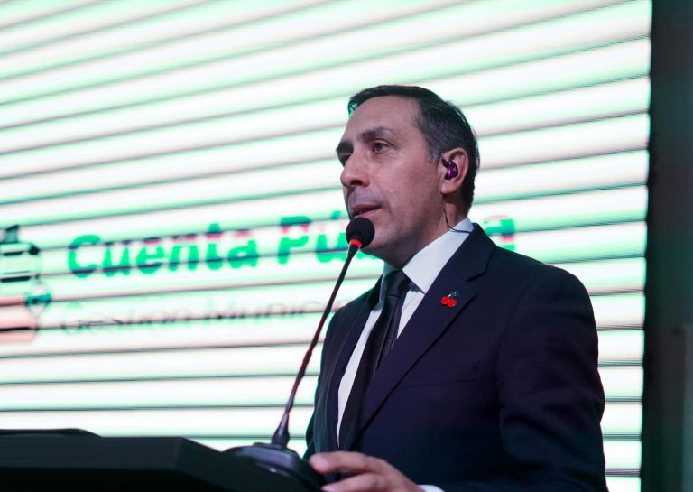 Alcalde Carlos Vergara entrega la última cuenta pública de su gestión
