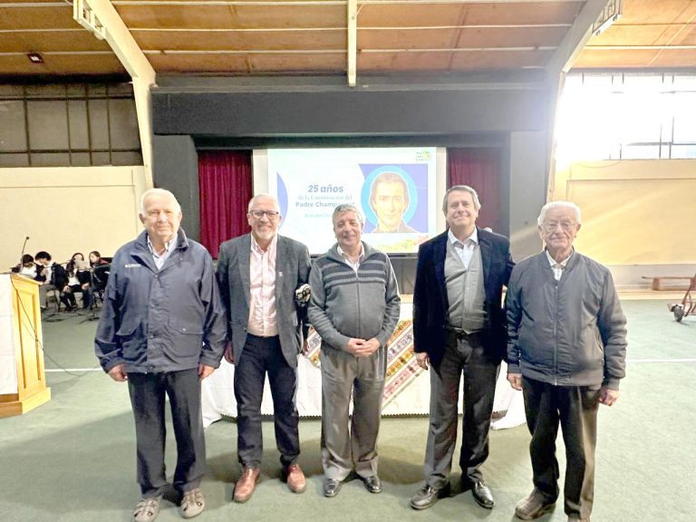 Instituto San Martín conmemoró 25 años de la  canonización de San Marcelino Champagnat