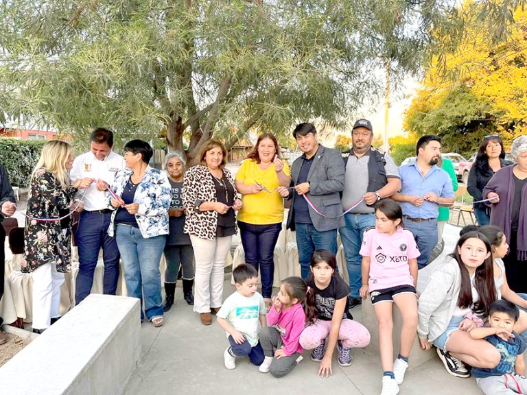 Subdere inauguró dos nuevos espacios públicos para las familias de Teno